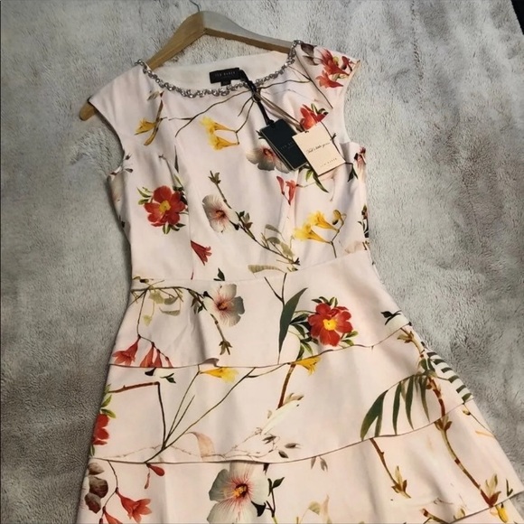 Ted Baker Dresses & Skirts - NWT Ted Baker London 2 / US 4-6 Isadora Botanical Bloom Pink Dress